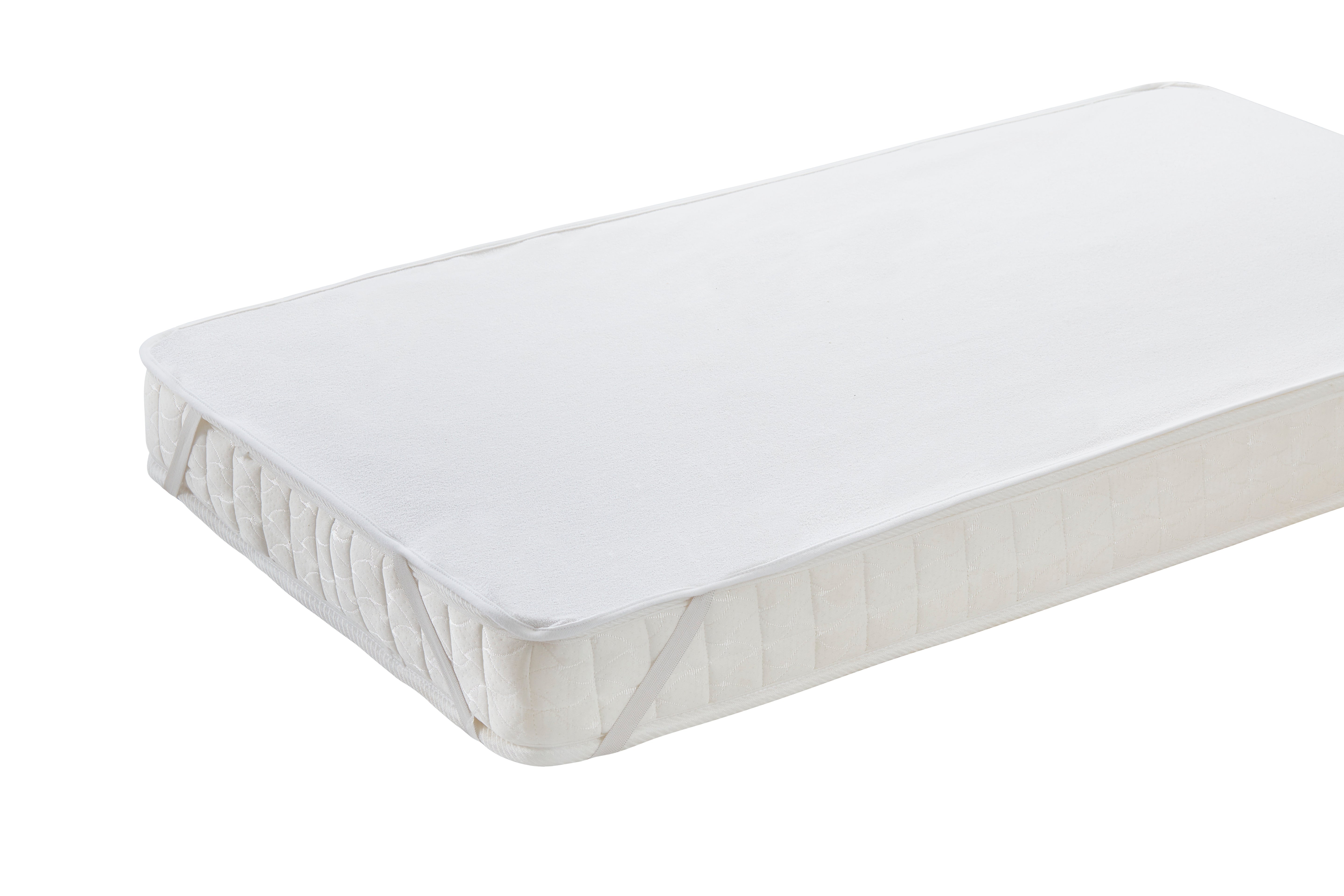 Bebek Yatak Koruyucu Alez 70*130 Cm - Beyaz