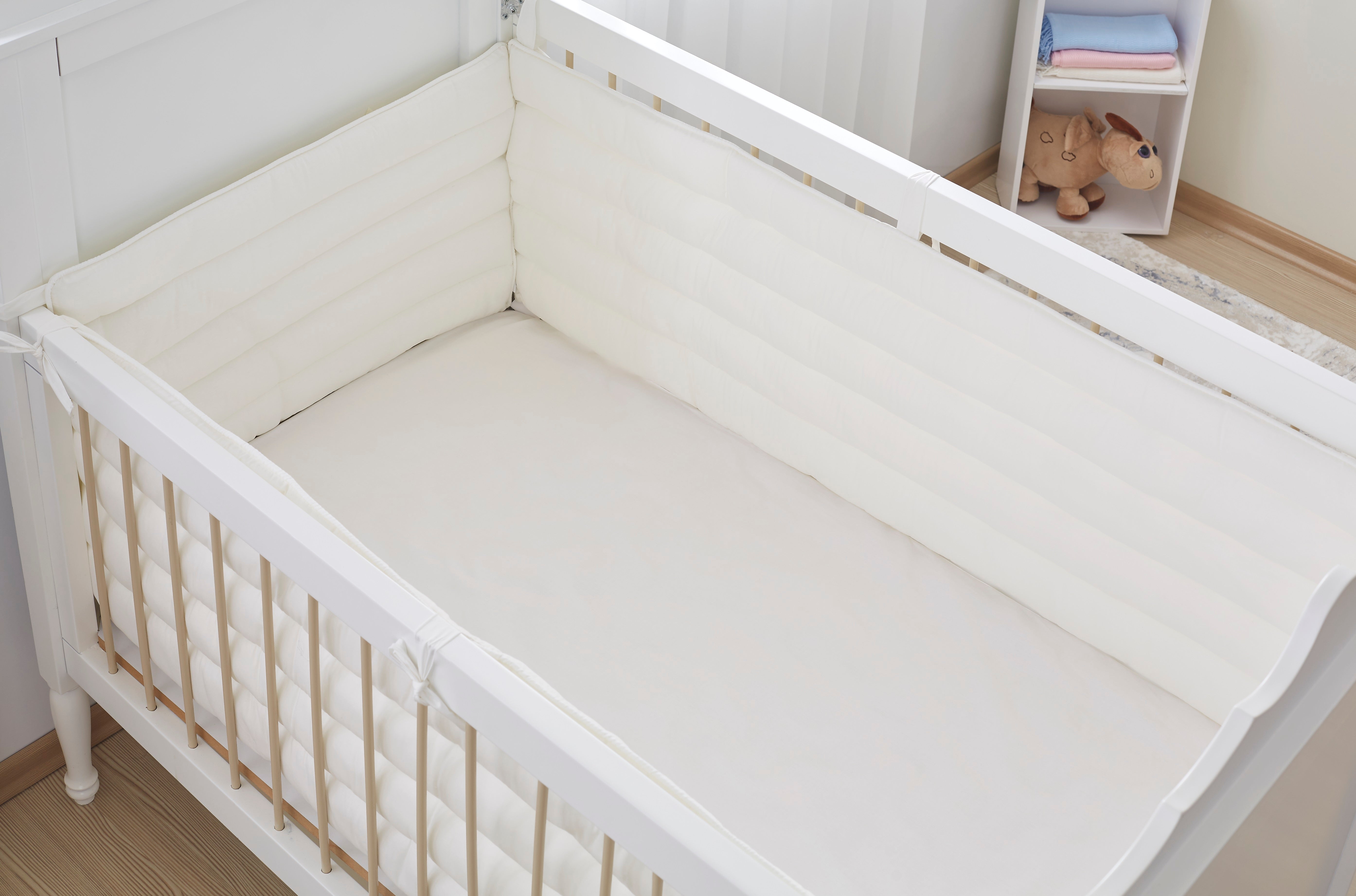 Basic Yan Koruma Seti Krem- 3 parça