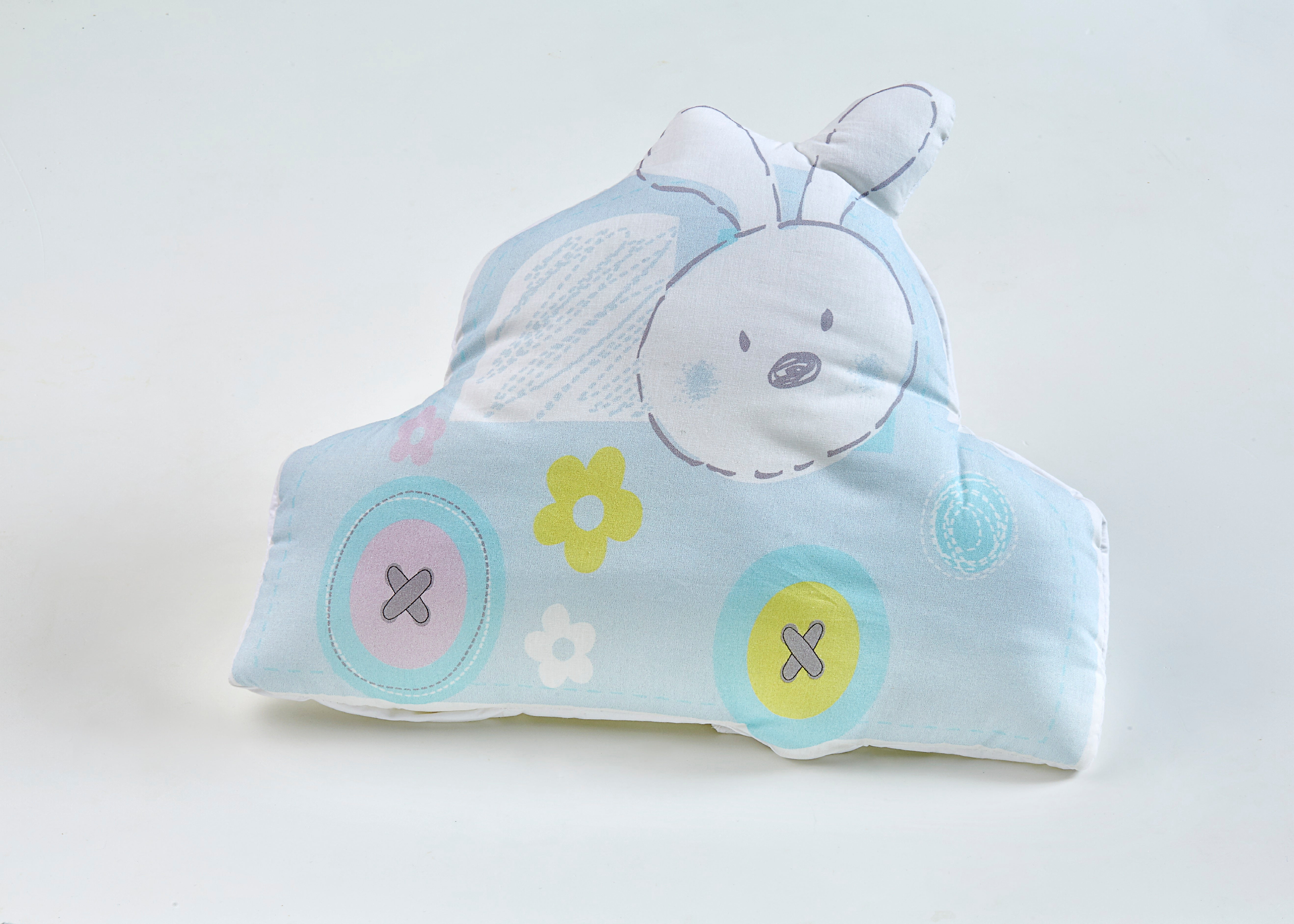 Aybi Baby Mavi Araba Dekoratif Yastık