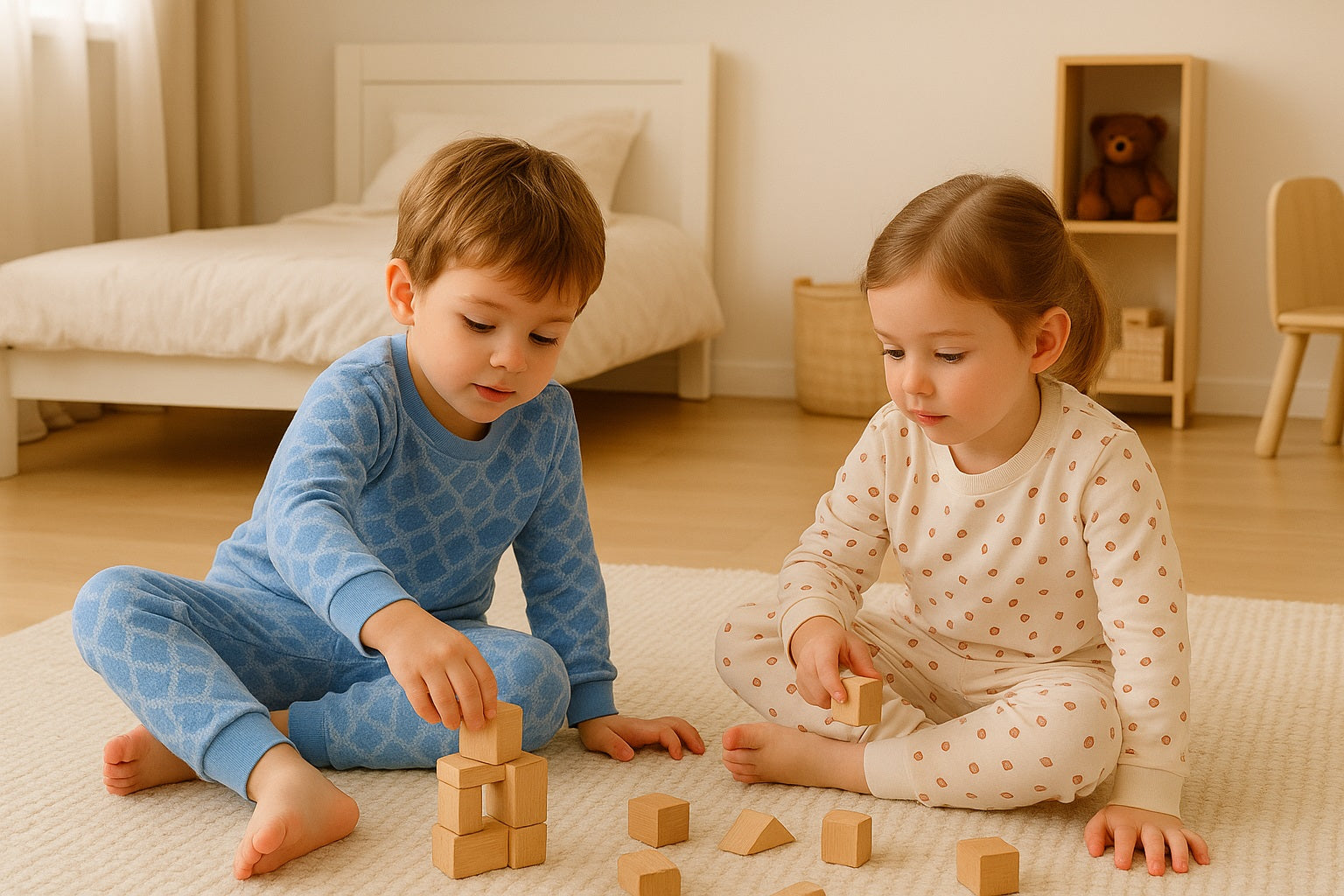 Aybi Baby %100 Pamuk OEKO-TEX Sertifikalı Kamuflaj Desenli Erkek Çocuk Pijama Takımı (2-8 Yaş)