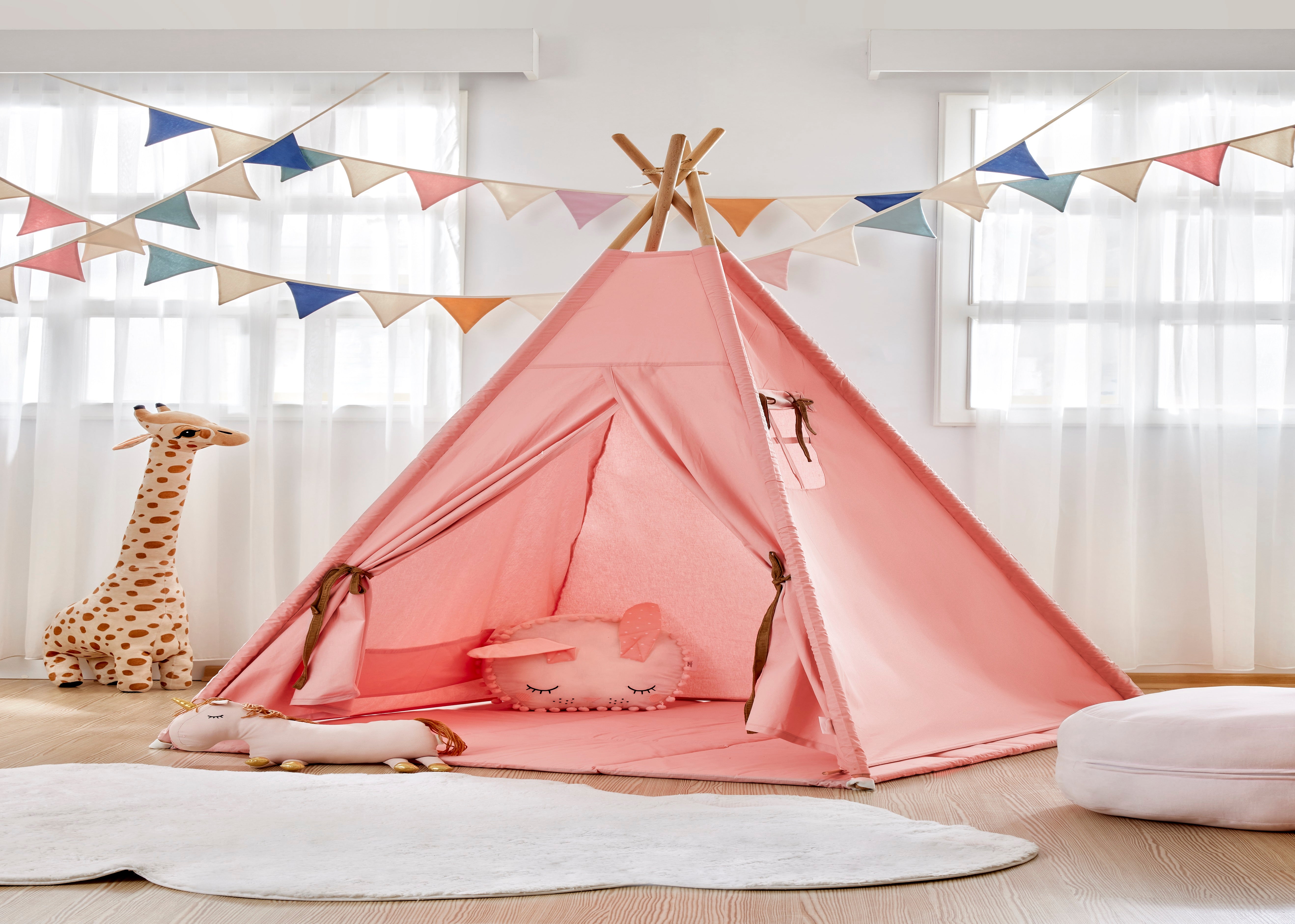 Aybi Baby Oyun Çadırı- Pudra