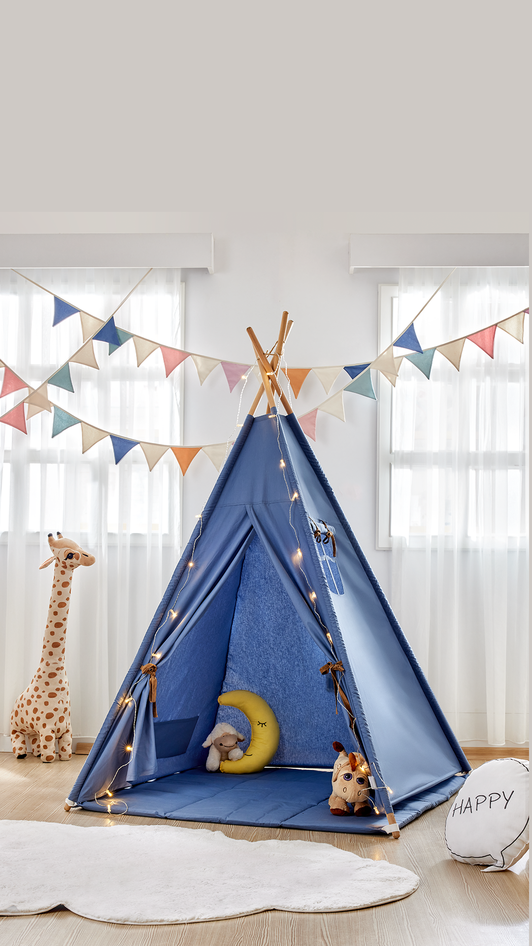 Aybi Baby Oyun Çadırı- Deep Blue